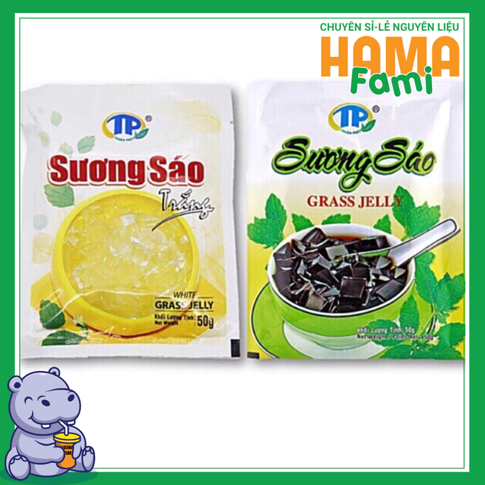 Bột Sương Sáo Đen (Grass Jelly)