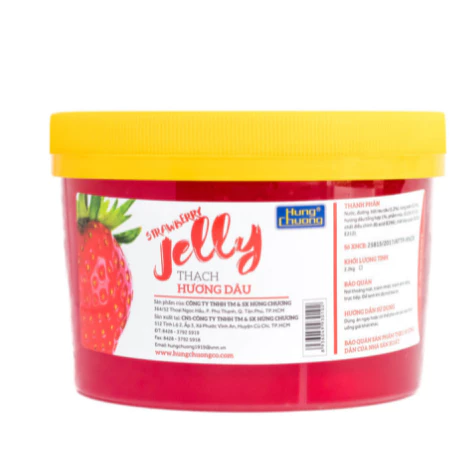 Thạch Jelly Vị Dâu Tây