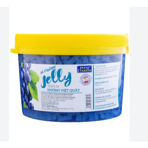 Thạch Jelly Vị Việt Quất (Blueberry)