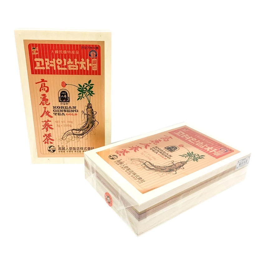 Trà Hồng Sâm Hàn Quốc (Hộp Gỗ)