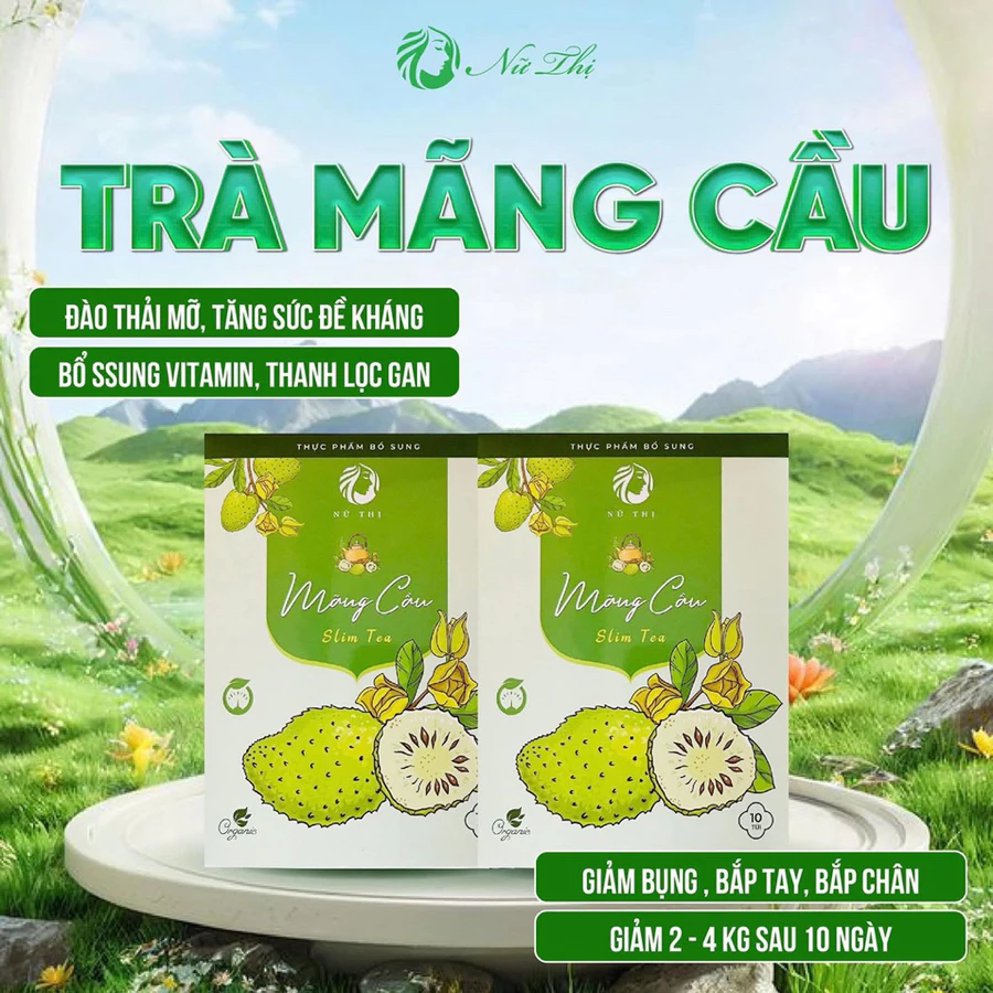 Trà Mãng Cầu Xiêm (Soursop Tea)