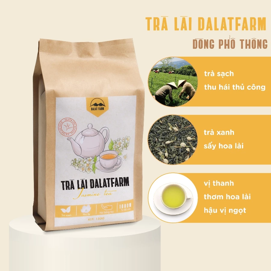 Lục Trà Nhài DalatFarm (Pha Chế)